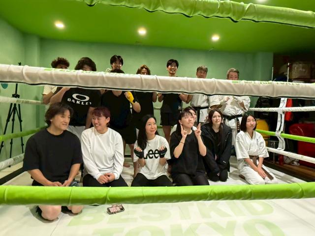 ジムに集まった会員さんたち 7